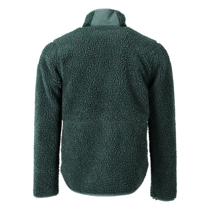 Γούνινο μπουφάν από ίνες με φερμουάρ Γούνινο τζάκετ από ίνες