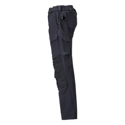 Παντελόνι με τσέπες στα γόνατα, παντελόνι ULTIMATE STRETCH, μαύρο-μπλε