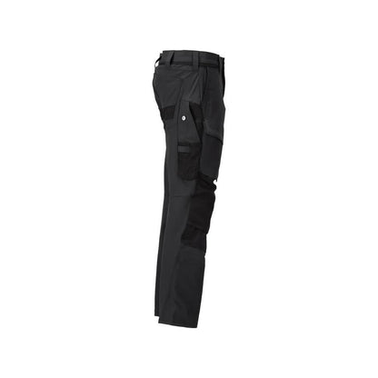 Παντελόνι με τσέπες στα γόνατα, παντελόνι ULTIMATE STRETCH, μαύρο