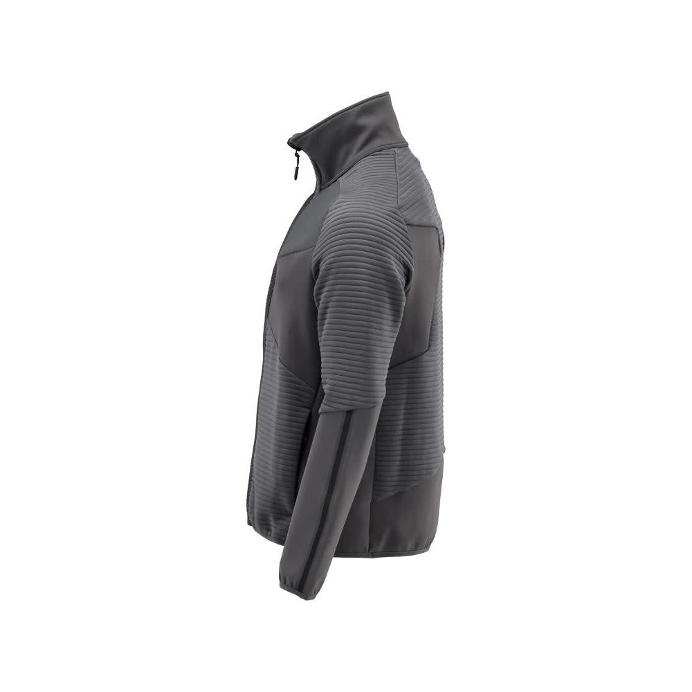 Πουλόβερ φλις με μπουφάν microfleece με φερμουάρ