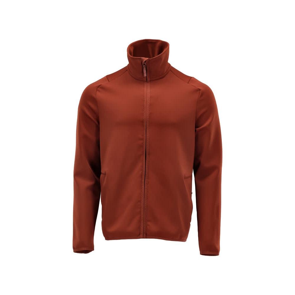 Πουλόβερ φλις με μπουφάν microfleece με φερμουάρ