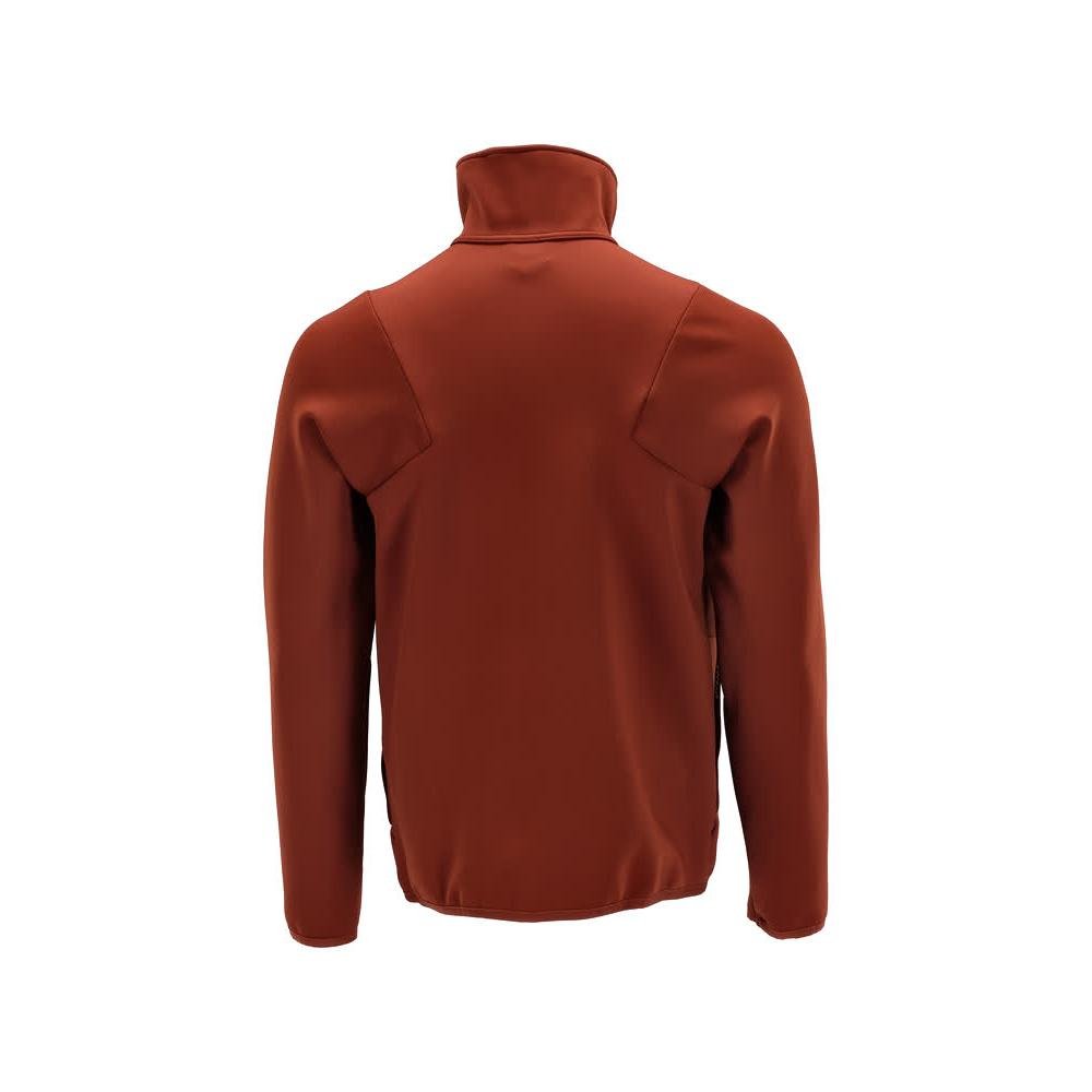 Πουλόβερ φλις με μπουφάν microfleece με φερμουάρ