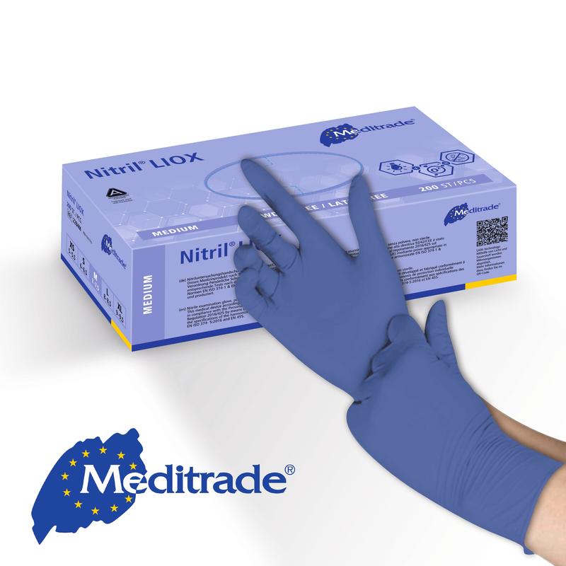 Meditrade Nitril® Lionch Εξέταση γάντι