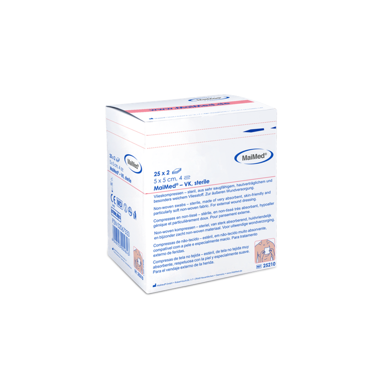 Αποστειρωμένες κομπρέσες fleece MaiMed-VK