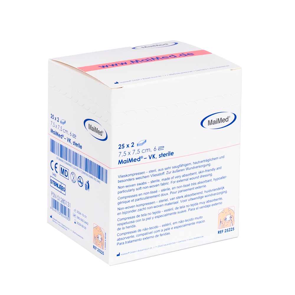 Αποστειρωμένες κομπρέσες fleece MaiMed-VK