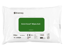 Diversey Oxivir® Excel σκουπίστε πετσέτες απολύμανσης με ευρύ φάσμα εφέ Πακέτο (100 πετσέτες)