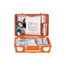 Erste-Hilfe-Koffer QUICK-CD orange mit Füllung Standard DIN 13157