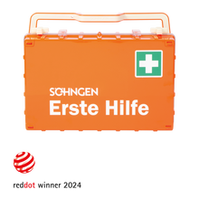 Erste-Hilfe-Koffer orange DYNAMIC-GLOW L Standard DIN 13169