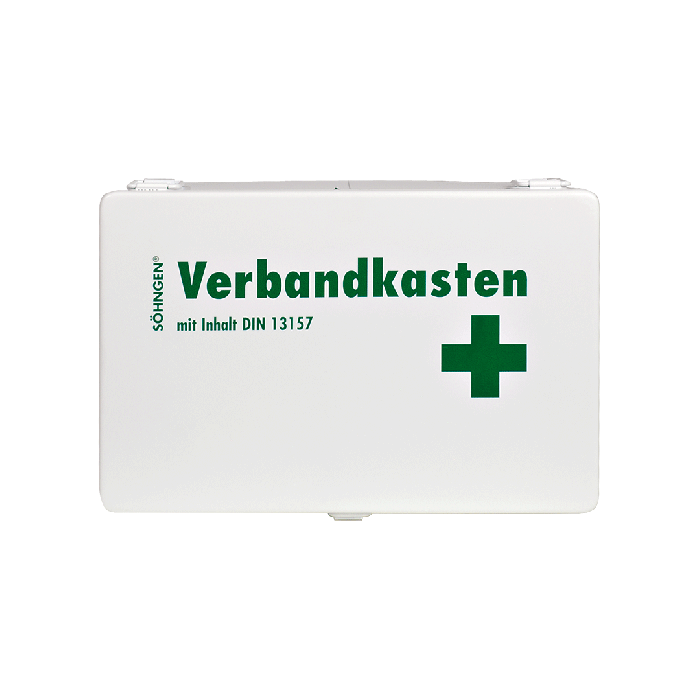 Verbandkasten KIEL Stahlblech mit Füllung Standard DIN 13157