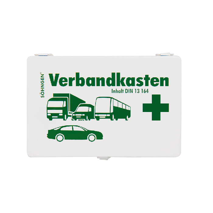 KFZ-Verbandkasten ST weiss mit Füllung Standard DIN 13164