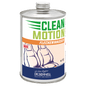 Ένα μεταλλικό δοχείο 1L Dr. Schnell CLEANMOTION αφαίρεσης λεκέδων από την DR.SCHNELL GmbH & Co. KGaA, ένα αποτελεσματικό καθαριστικό εσωτερικού οχήματος και αφαίρεσης λεκέδων - ιδανικό για την προετοιμασία οχημάτων. Με πορτοκαλί/πράσινο κείμενο και μπλε λογότυπο με καθίσματα αυτοκινήτου.