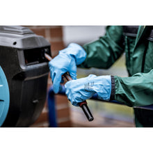 NITRAS BLUE CLEANER, χημικά γάντια, μπλε