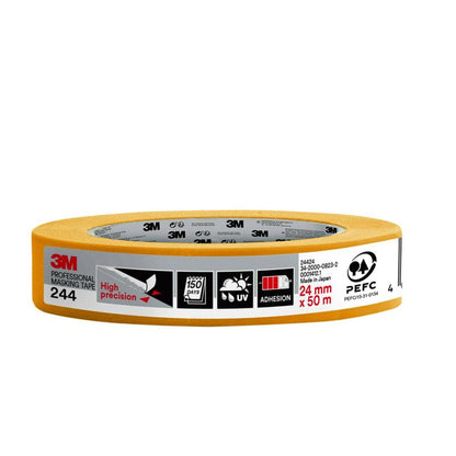 3M™ Painter's Masking Tape 244, 50 m - κολλητική ταινία για εργασίες βαφής