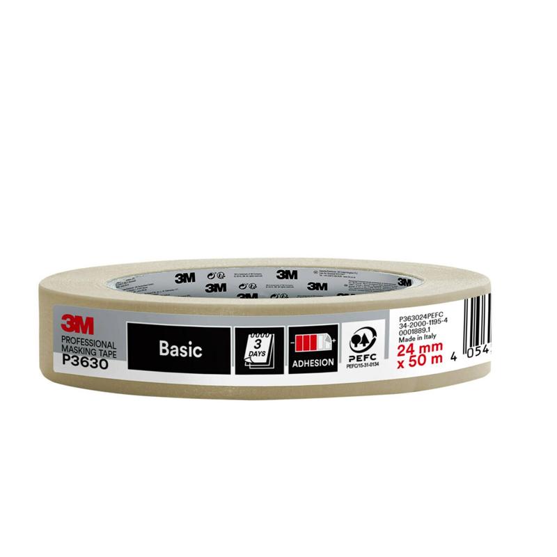 3M™ Painter's Masking Tape P3630, ταινία κάλυψης για ακριβείς εργασίες βαφής