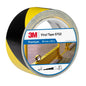 3M™ Ταινία σήμανσης κινδύνου 5702, Κίτρινο/Μαύρο, 50mm x 33m, 0,14mm, Ιδιαίτερα σε βολική συσκευασία | Συσκευασία (1 ρολό)