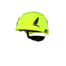 Σκληρό καπέλο 3M™ SecureFit™ X5500, Μη αεριζόμενο, CE, Neon Green, X5514NVE-CE | Συσκευασία (1 τεμάχιο)