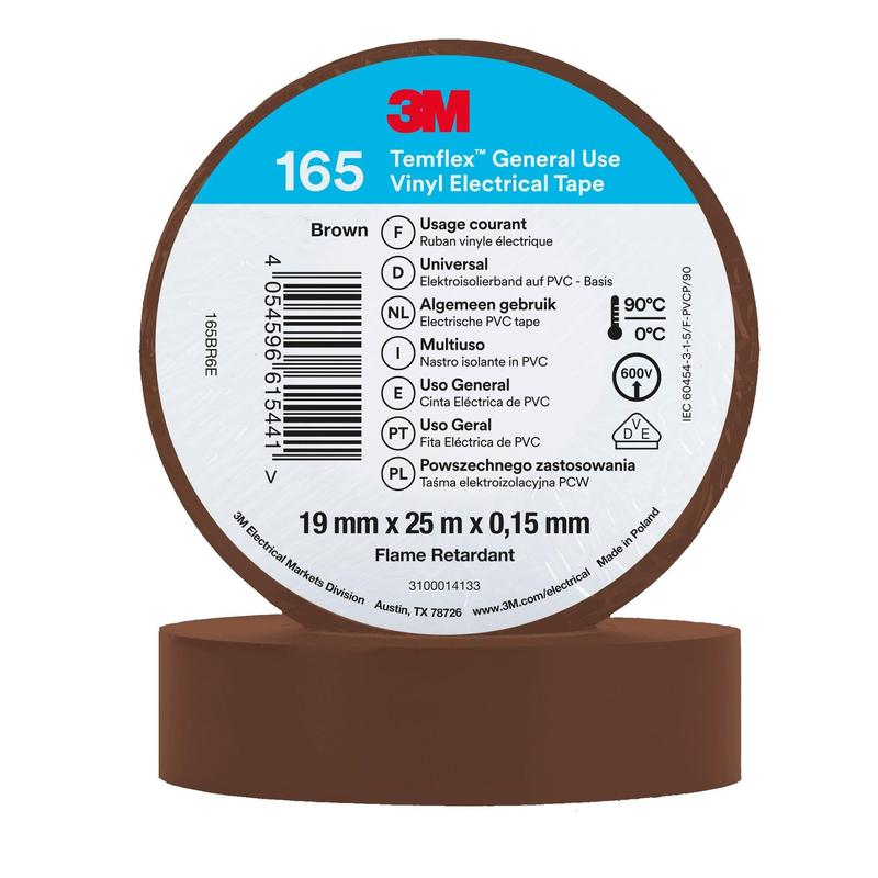 3M™ Temflex™ Vinyl Insulation Tape 165 - Electrical Insulation Tape