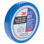 3M™ Soft PVC Tape 471, Blue, 12mm x 32m, 0,14mm, Ατομική Συσκευασία | Συσκευασία (1 ρολό)