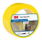3M™ Soft PVC Tape 471, Yellow, 50mm x 33m, 0,14mm, Individual Packed | Συσκευασία (1 ρολό)