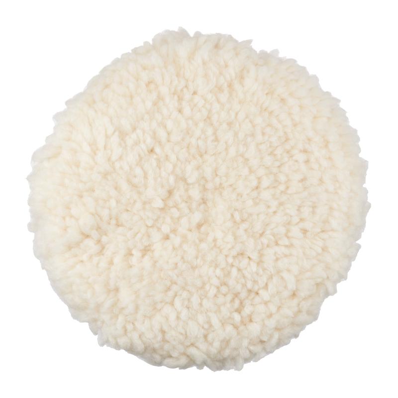 3M™ Lambskin Polish Pad, Διπλής Όψης, Λευκό, 203mm, 05704 | Συσκευασία (1 τεμάχιο)