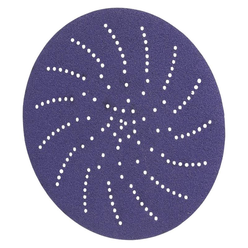 Δίσκος λείανσης υφασμάτων 3M Xtract™ Cubitron™ II 900DZ, 125mm, 60+, πολλαπλών οπών | Συσκευασία (50 τεμάχια)