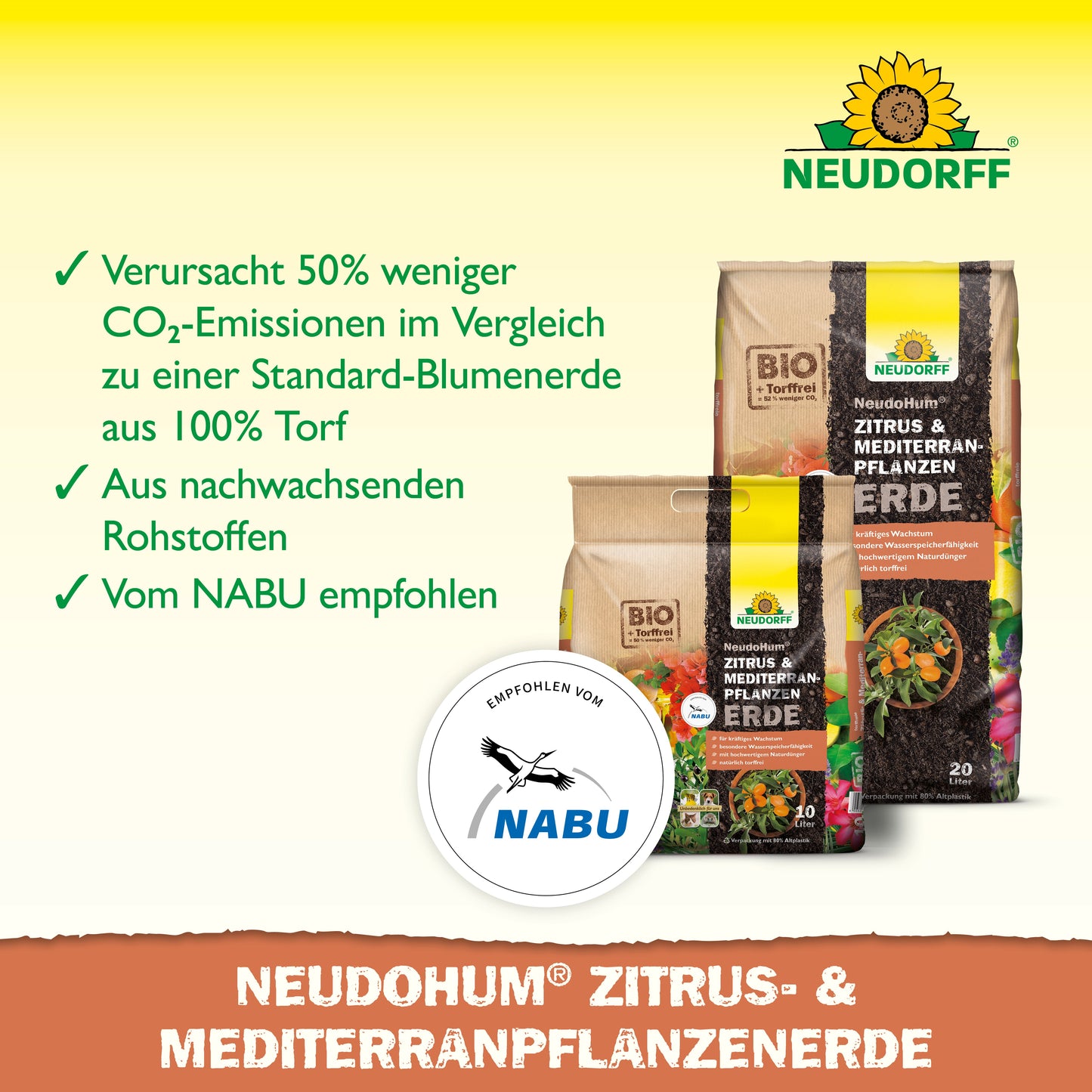 NeudoHum Citrus & Mediterranean Plants Soil