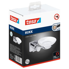 tesa Hukk Seifenschale, Wandmontage, verchromt, inkl. Klebelösung
