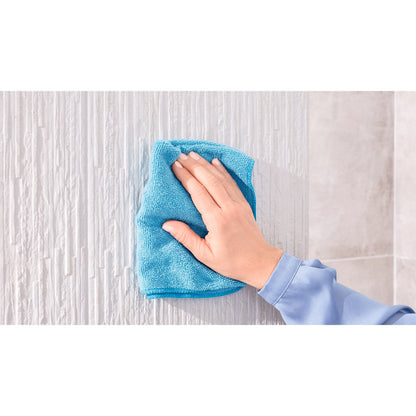 tesa EXXCLUSIV Handtuchstange, Edelstahloptik, inkl. Klebelösung – Anwendung