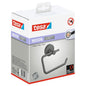 tesa MOON GREY Toilettenpapierhalter, grau matt, inkl. Klebelösung