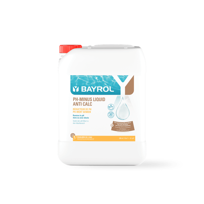 BAYROL pH-Minus Υγρό Anti Calc 20 L Συμπύκνωμα για τη μείωση της τιμής pH | Κανάτα (20 l) 