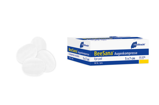Κομπρέσα ματιών BeeSana®, μη αποστειρωμένη