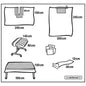 Hartmann Fdrape Protect Basic Set I, Crepe P10 | Συσκευασία (10 τεμάχια)