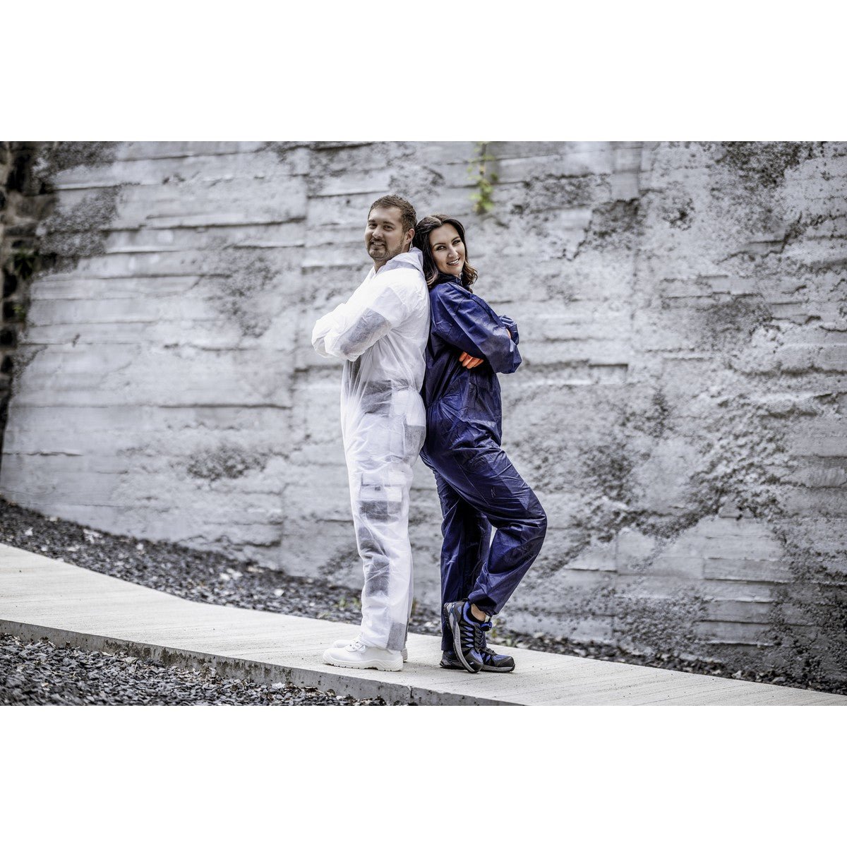 NITRAS PP, προστατευτική φόρμα, μπλε ναυτικό