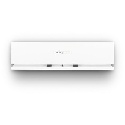 Ένας λευκός, ορθογώνιος, τοίχο-τοποθετημένος διανομέας χαρτοπετσετών με το λογότυπο "CWS" ταιριάζει τέλεια με τον πλαστικό CWS ParadiseLine Duftspender Air Bar, λευκό, και προσφέρει μια μοντέρνα και συνεκτική εικόνα του χώρου υγιεινής.