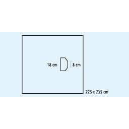 FD PP ENT/MKG πανί sk 225x235* 10x18* κρεπ υφάκι | Συσκευασία (8 τεμάχια)