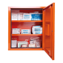 Verbandschrank EUROSAFE orange Füllung Standard DIN 13169
