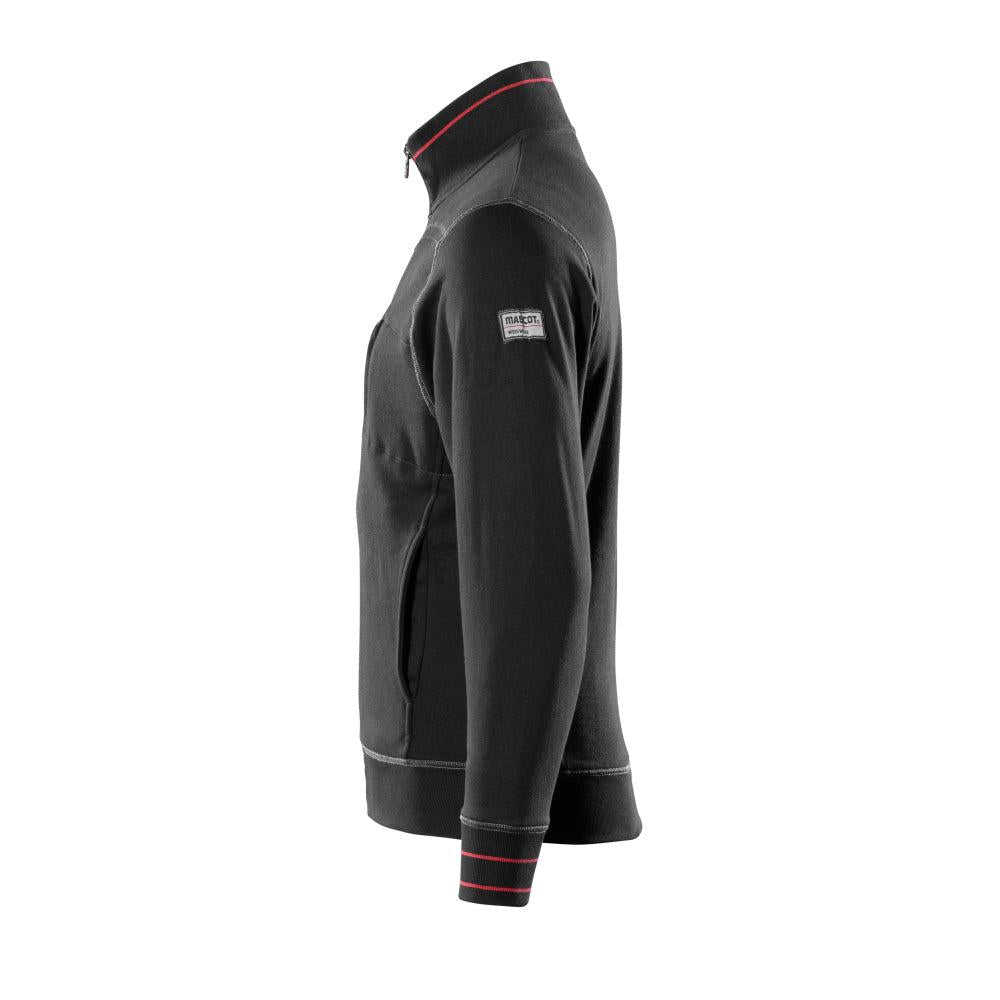 Φούτερ MASCOT® Chania με φερμουάρ, μαύρο