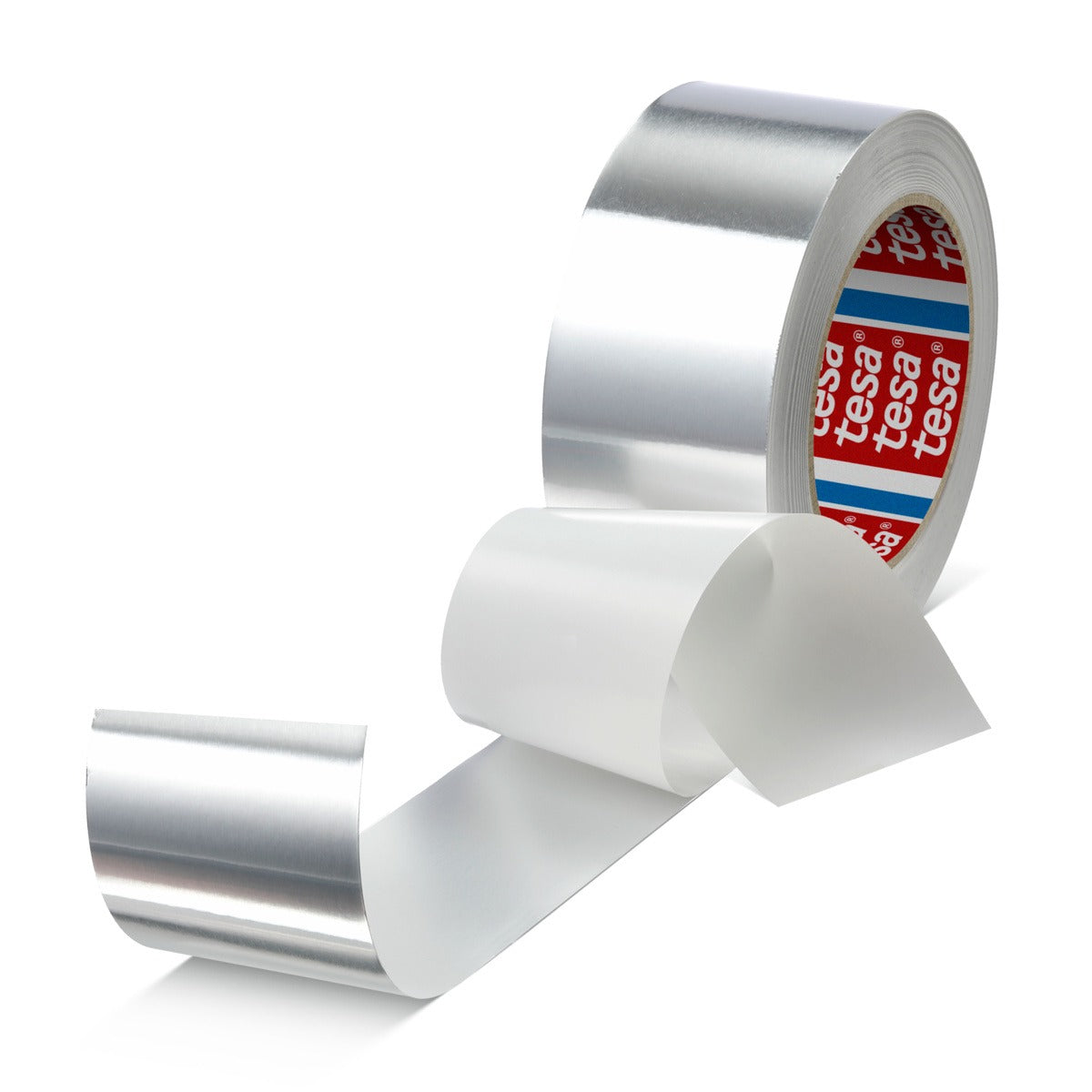 tesa 50525 Aluminium, ohne Liner, 50 m x 50 mm, silber