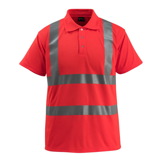 Πόλο μπλουζάκι MASCOT® Bowen, hi-vis κόκκινο