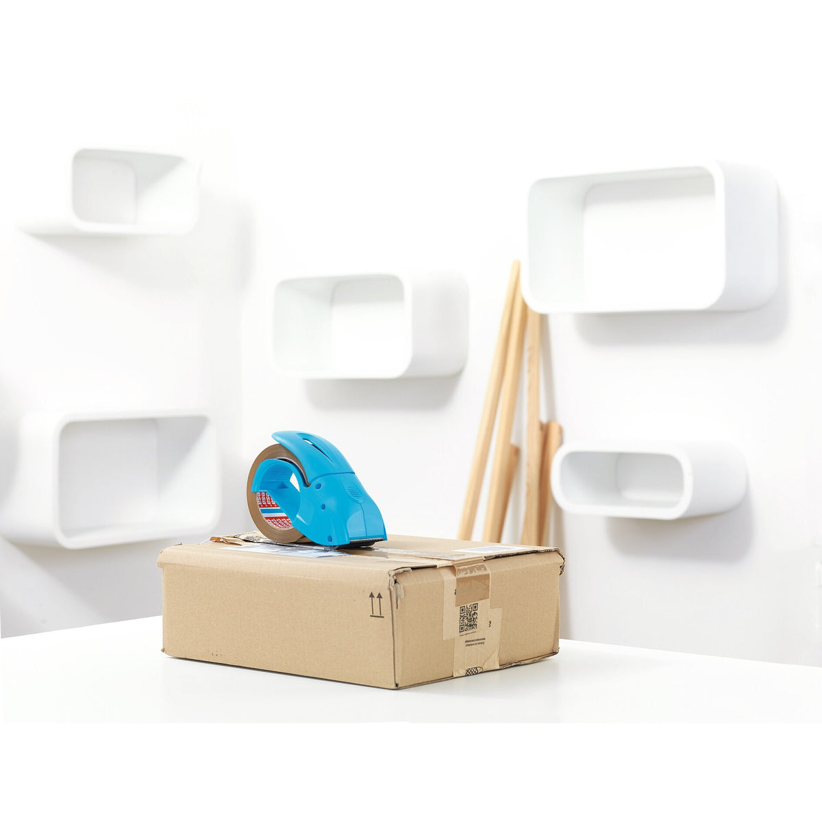tesapack Abroller Pack' n' Go – Anwendung
