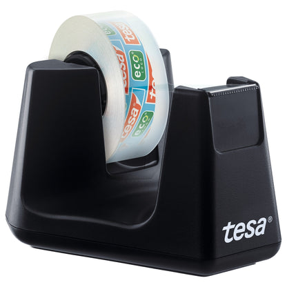 tesafilm Tischabroller Smart + 2 Rollen Clear Recycled, transparent