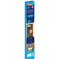 tesa INSECT STOP Aluminium Rahmen Fliegengitter für Türen anthrazit, 100 x 220 cm