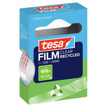 tesafilm CLEAR RECYCLED, 10 m x 15 mm, διαφανές, 1 ρολό