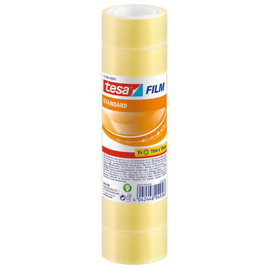 tesafilm standard, διαφανές 10 m x 19 mm