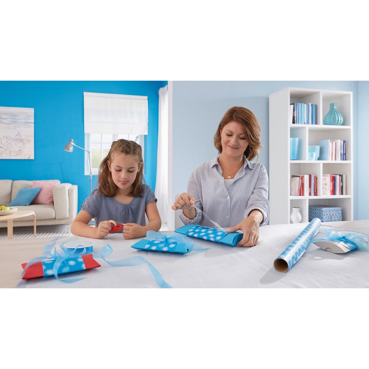 tesafilm 57208 Standard, Shrink, 66 m x 19 mm, transparent – Anwendung