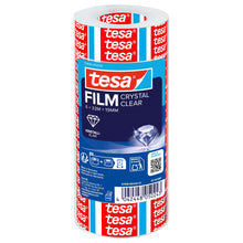 tesafilm CRYSTAL CLEAR, διαφανές, κρυστάλλινο, 33 m x 19 mm
