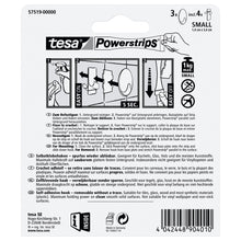 tesa Powerstrips Haken Small Oval matt-chrom