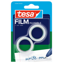tesafilm INVISIBLE, λευκό ματ, σε συσκευασία blister, 10 m x 19 mm