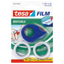 Μίνι-αποτυλιχτή tesafilm + 2 ρολά Invisible, ματ λευκό, για ρολά έως 19 m