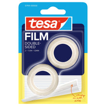 tesafilm DOUBLE-SIDED, διαφανές, σε συσκευασία blister, 7,5 m x 12 mm